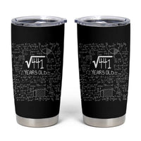 21st Birthday Math Tumbler Cup Square Root of 441 Funny Math Nerd 21 Year Old Gift