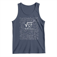 18th Birthday Math Tank Top Square Root of 324 Funny Math Nerd 18 Year Old Gift