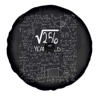 16th Birthday Math Spare Tire Cover Square Root of 256 Funny Math Nerd 16 Year Old Gift