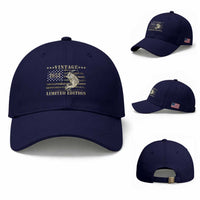 75th Birthday Fishing Vintage 1951 Limited Edition Baseball Cap Bass Fishing Camouflage American Flag Fisherman Gift