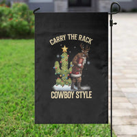 Funny Santa Hunting Garden Flag Carry The Rack Cowboy Style - Wonder Print Shop