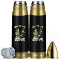Funny Santa Hunting Bullet Tumbler Carry The Rack Cowboy Style - Wonder Print Shop