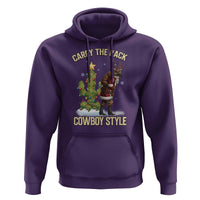 Funny Santa Hunting Hoodie Carry The Rack Cowboy Style - Wonder Print Shop
