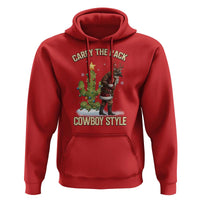 Funny Santa Hunting Hoodie Carry The Rack Cowboy Style - Wonder Print Shop