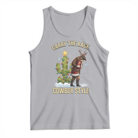 Funny Santa Hunting Tank Top Carry The Rack Cowboy Style - Wonder Print Shop