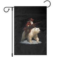 Funny Santa Gun Christmas Garden Flag - Wonder Print Shop