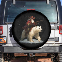 Funny Santa Gun Christmas Spare Tire Cover - Wonder Print Shop