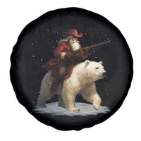 Funny Santa Gun Christmas Spare Tire Cover - Wonder Print Shop
