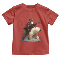 Funny Santa Gun Christmas Toddler T Shirt - Wonder Print Shop