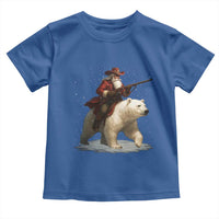 Funny Santa Gun Christmas Toddler T Shirt - Wonder Print Shop
