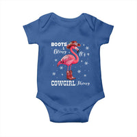 Cowboy Flamingo Baby Onesie Boots And Bling It Is A Cowgirl Thing - Wonder Print Shop