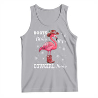 Cowboy Flamingo Tank Top Boots And Bling It Is A Cowgirl Thing - Wonder Print Shop