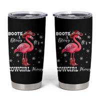 Cowboy Flamingo Tumbler Cup Boots And Bling It Is A Cowgirl Thing - Wonder Print Shop