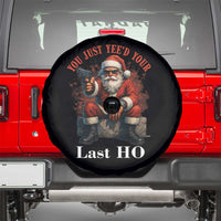 Funny Santa Gun Christmas Spare Tire Cover You Just Yeed Your Last Ho - Wonder Print Shop
