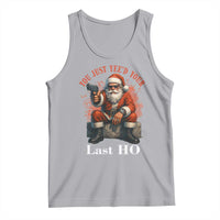Funny Santa Gun Christmas Tank Top You Just Yeed Your Last Ho - Wonder Print Shop