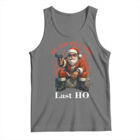 Funny Santa Gun Christmas Tank Top You Just Yeed Your Last Ho - Wonder Print Shop