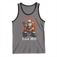 Funny Santa Gun Christmas Tank Top You Just Yeed Your Last Ho - Wonder Print Shop