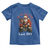 Funny Santa Gun Christmas Toddler T Shirt You Just Yeed Your Last Ho - Wonder Print Shop