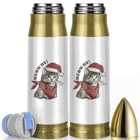 Cowboy Cat Christmas Bullet Tumbler Meowdy Western Rodeo - Wonder Print Shop