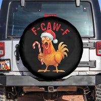 Christmas F Caw F Spare Tire Cover Funny Chicken Meme - Wonder Print Shop