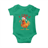 Christmas F Caw F Baby Onesie Funny Chicken Meme - Wonder Print Shop