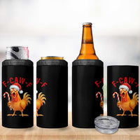 Christmas F Caw F 4 in 1 Can Cooler Tumbler Funny Chicken Meme - Wonder Print Shop