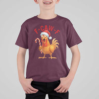Christmas F Caw F T Shirt For Kid Funny Chicken Meme - Wonder Print Shop