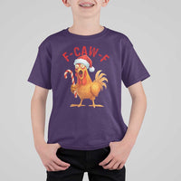 Christmas F Caw F T Shirt For Kid Funny Chicken Meme - Wonder Print Shop