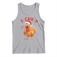 Christmas F Caw F Tank Top Funny Chicken Meme - Wonder Print Shop
