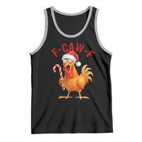 Christmas F Caw F Tank Top Funny Chicken Meme - Wonder Print Shop