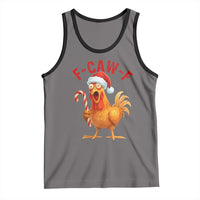 Christmas F Caw F Tank Top Funny Chicken Meme - Wonder Print Shop