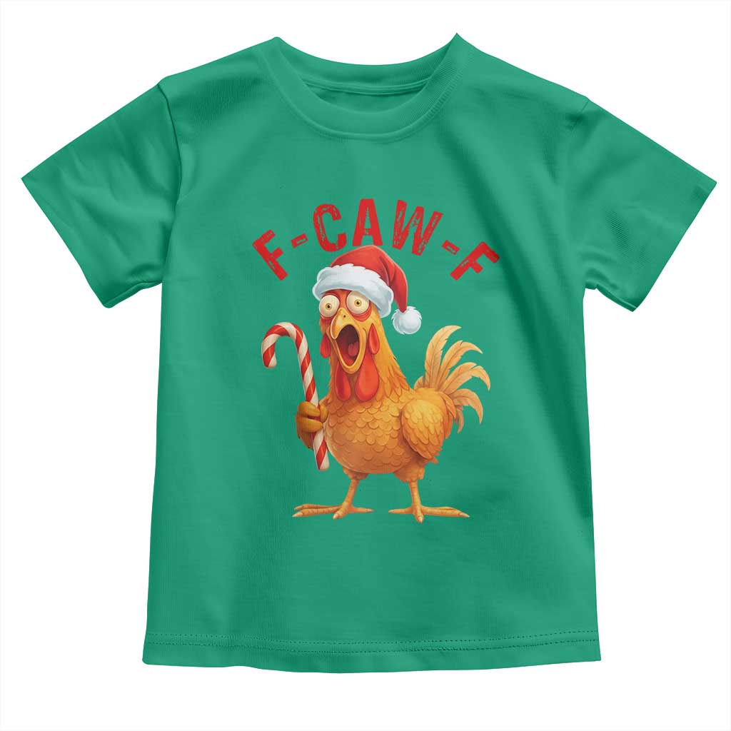 Christmas F Caw F Toddler T Shirt Funny Chicken Meme - Wonder Print Shop