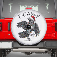Christmas F Caw F Spare Tire Cover Funny Black Crow Meme - Wonder Print Shop