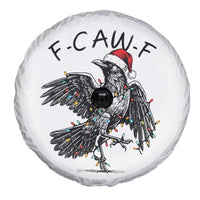 Christmas F Caw F Spare Tire Cover Funny Black Crow Meme - Wonder Print Shop