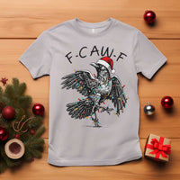Christmas F Caw F T Shirt Funny Black Crow Meme - Wonder Print Shop