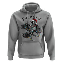 Christmas F Caw F Hoodie Funny Black Crow Meme - Wonder Print Shop