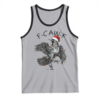 Christmas F Caw F Tank Top Funny Black Crow Meme - Wonder Print Shop