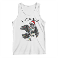 Christmas F Caw F Tank Top Funny Black Crow Meme - Wonder Print Shop