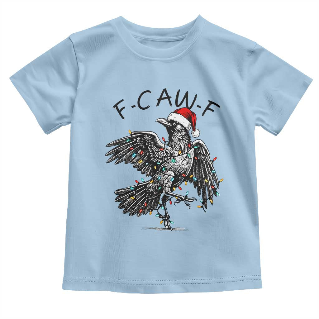 Christmas F Caw F Toddler T Shirt Funny Black Crow Meme - Wonder Print Shop