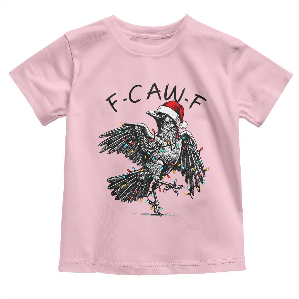Christmas F Caw F Toddler T Shirt Funny Black Crow Meme - Wonder Print Shop