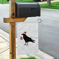 Christmas F Caw F Garden Flag Funny Black Crow Merry Xmas - Wonder Print Shop