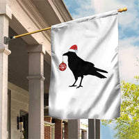 Christmas F Caw F Garden Flag Funny Black Crow Merry Xmas - Wonder Print Shop