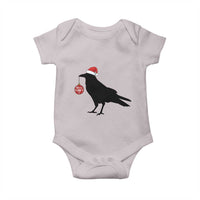 Christmas F Caw F Baby Onesie Funny Black Crow Merry Xmas - Wonder Print Shop