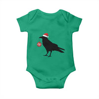 Christmas F Caw F Baby Onesie Funny Black Crow Merry Xmas - Wonder Print Shop