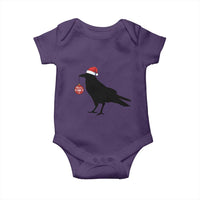 Christmas F Caw F Baby Onesie Funny Black Crow Merry Xmas - Wonder Print Shop