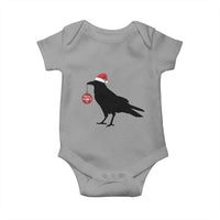 Christmas F Caw F Baby Onesie Funny Black Crow Merry Xmas - Wonder Print Shop