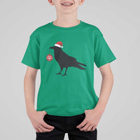 Christmas F Caw F T Shirt For Kid Funny Black Crow Merry Xmas - Wonder Print Shop