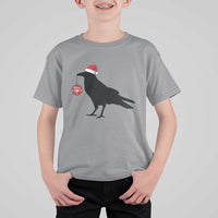 Christmas F Caw F T Shirt For Kid Funny Black Crow Merry Xmas - Wonder Print Shop