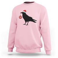 Christmas F Caw F Sweatshirt Funny Black Crow Merry Xmas - Wonder Print Shop