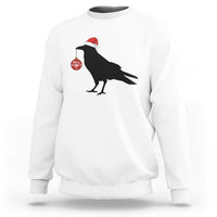Christmas F Caw F Sweatshirt Funny Black Crow Merry Xmas - Wonder Print Shop